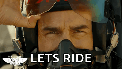 Maverick visor down - Let's Ride